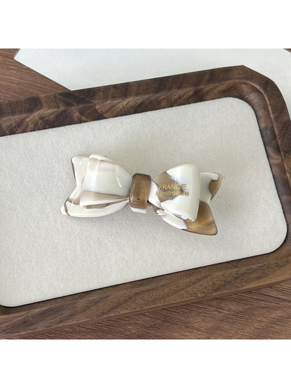 Beau - Elegant Bow Acetate Hair Clip