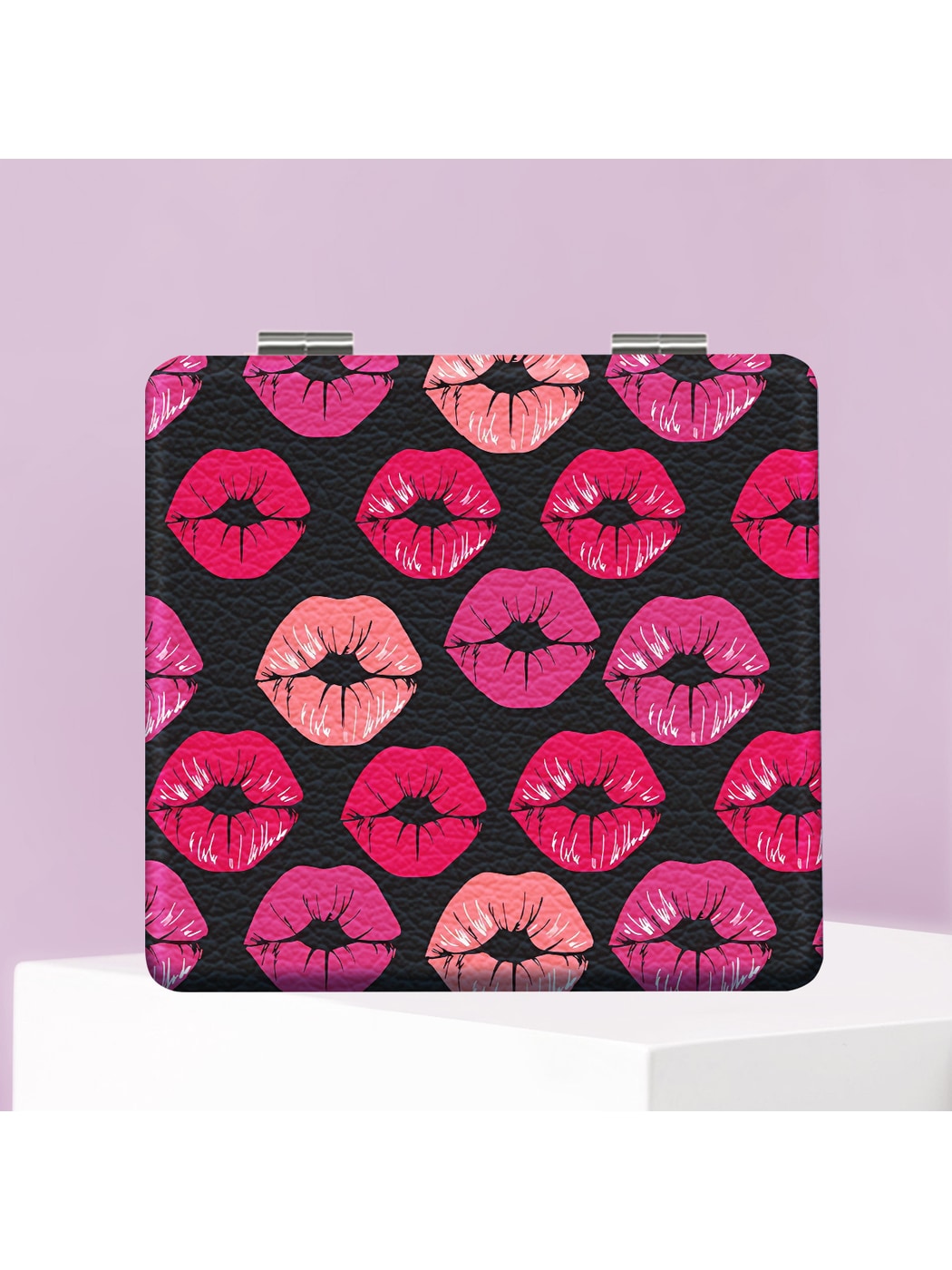 Mirroray - Floral Pattern Foldable Makeup Mirror