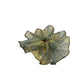 Gifty - Ruffled Sheer Bead Detail Polyester Scrunchie