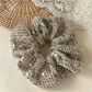 Gifty - High Elastic Textured Sequin Hair Scrunchie
