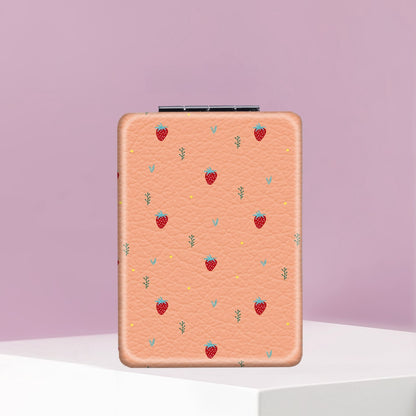 Mirroray - Strawberry Print Foldable Compact Mirror