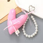 Keypus - Heart Shaped Bow Keychain