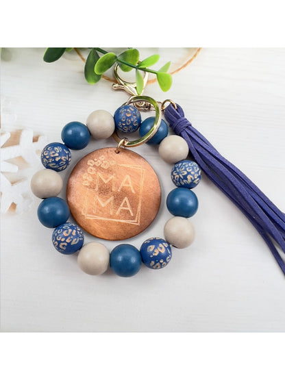 Keypus - Stylish Floral Tassel Keychain