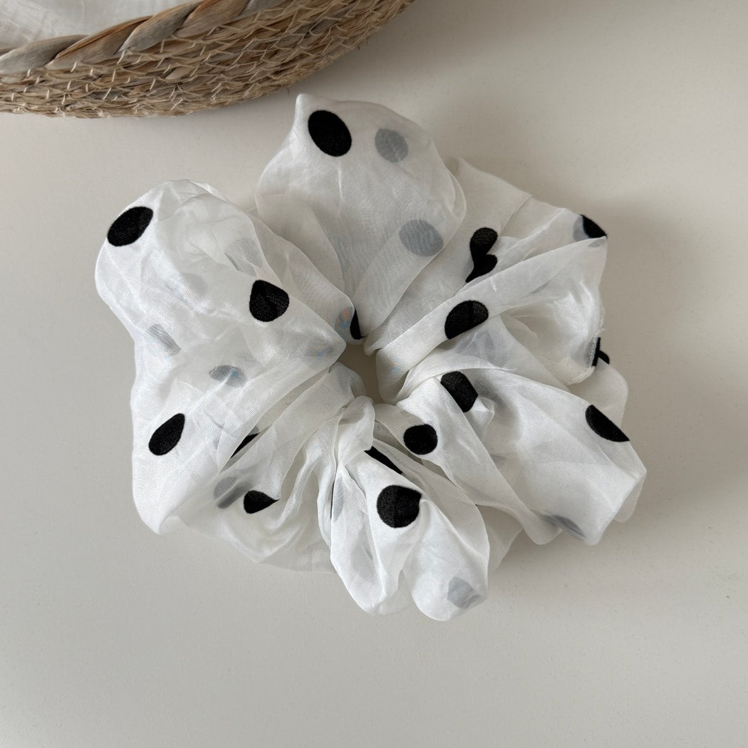 Gifty - Airy Polka Dot Scrunchie
