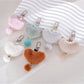 Keypus - Heart Fluffy Pom Pom Keychain