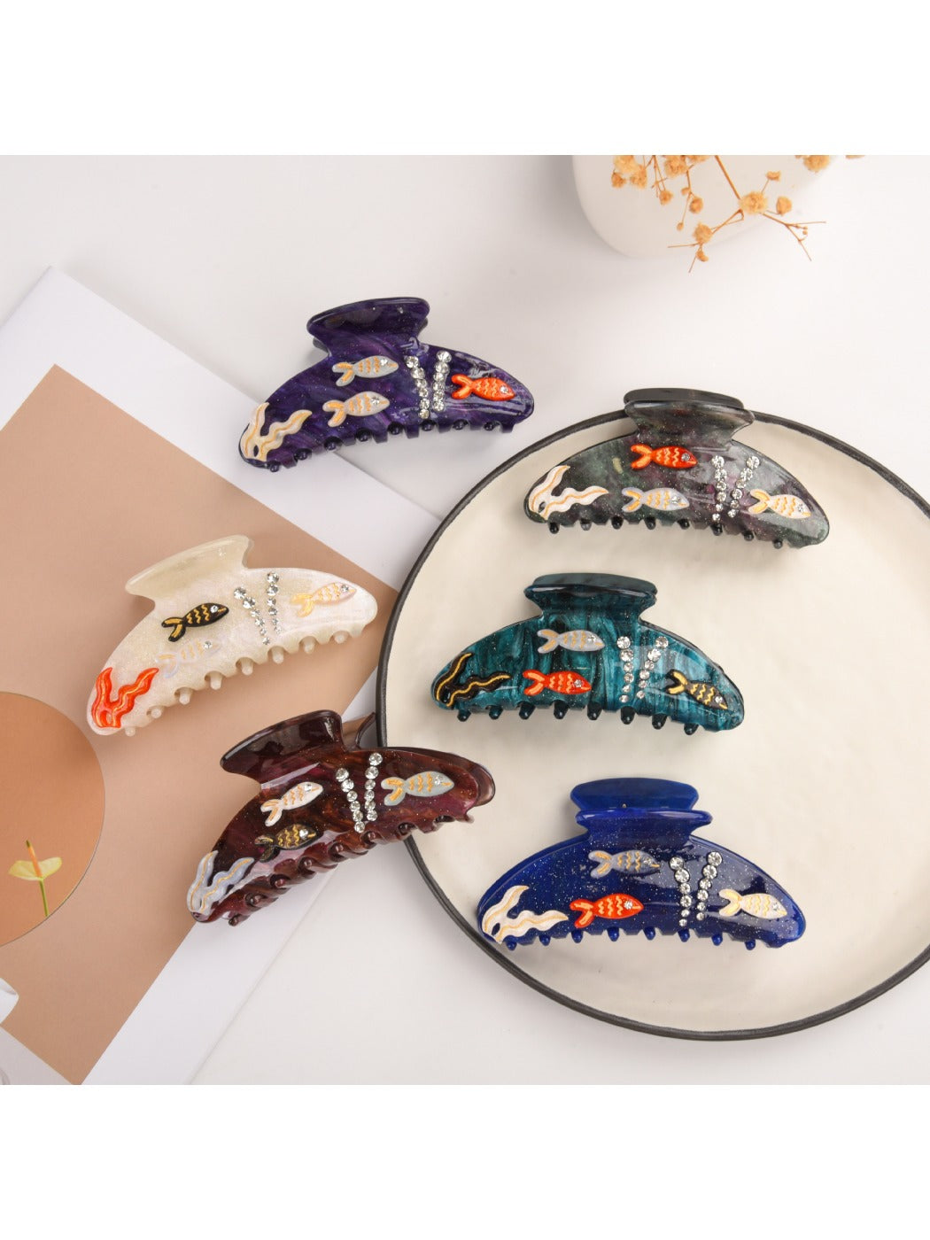 Beau - Ocean Series Small Fish Hair Clip