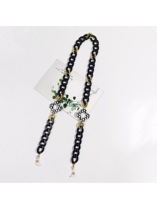 Velra - Black Chain Eyeglass Strap