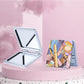 Mirroray - PU Leather Cartoon Style Compact Mirror