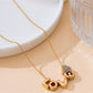 Nozari - Simple LOVE Letter Heart Pendant Necklace