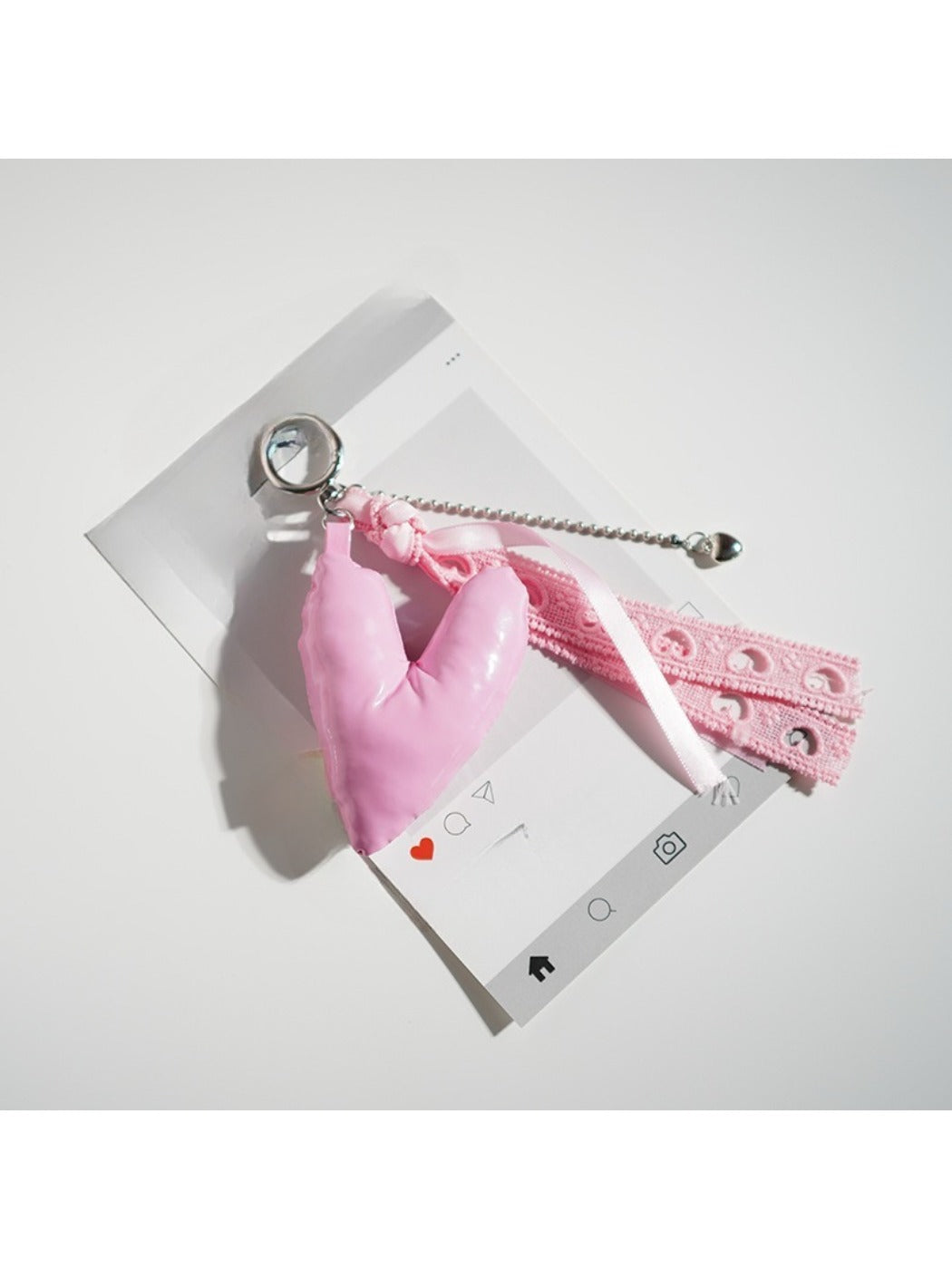 Keypus - Valentines Day Heart Keychain