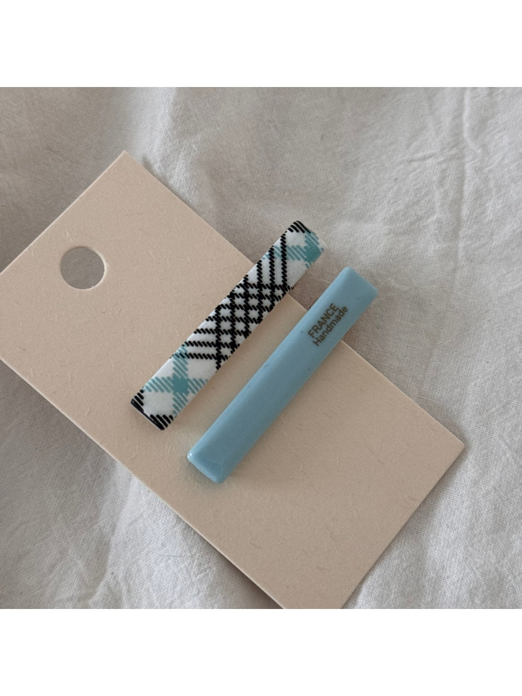 Beau - Sweet Style Printed Barrette Hair Clip