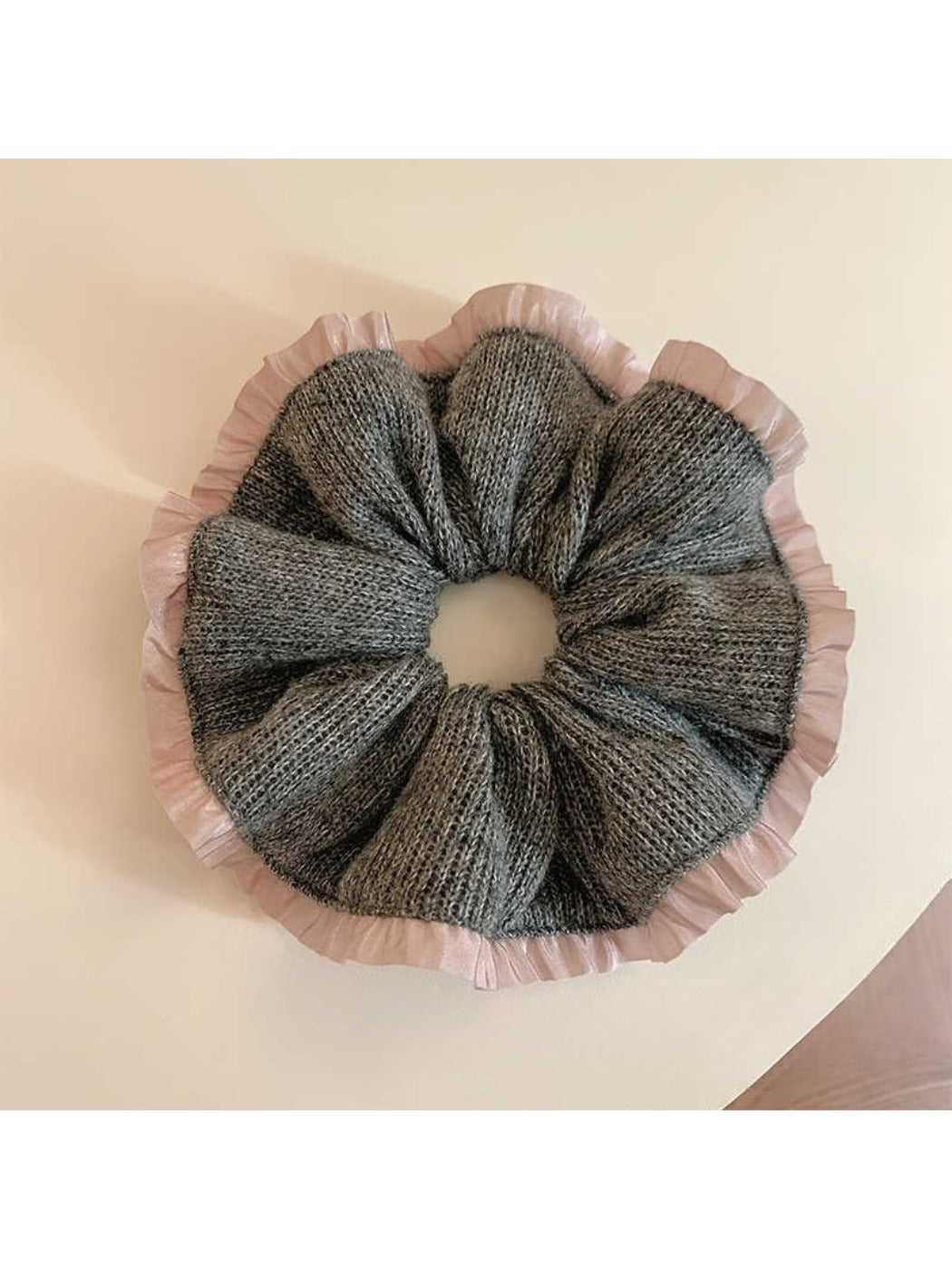 Gifty - Chunky Scrunchies Knit Hair Ties