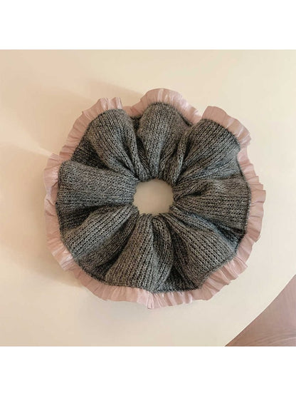 Gifty - Chunky Scrunchies Knit Hair Ties