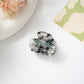 Beau hair clip angled to show thickness and material quality