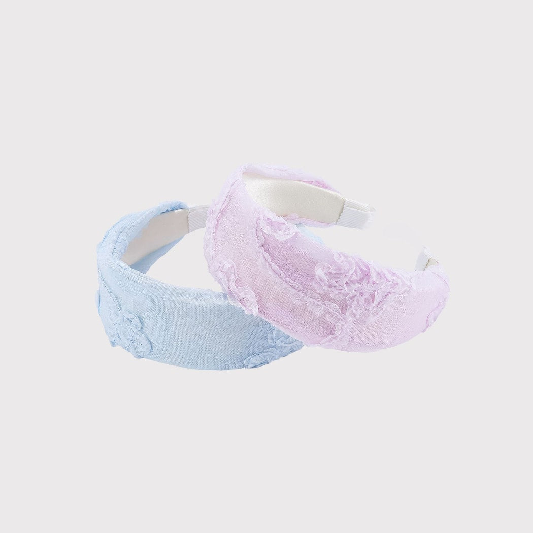 Gifty - Sweet Lace Ruffle Floral Headband