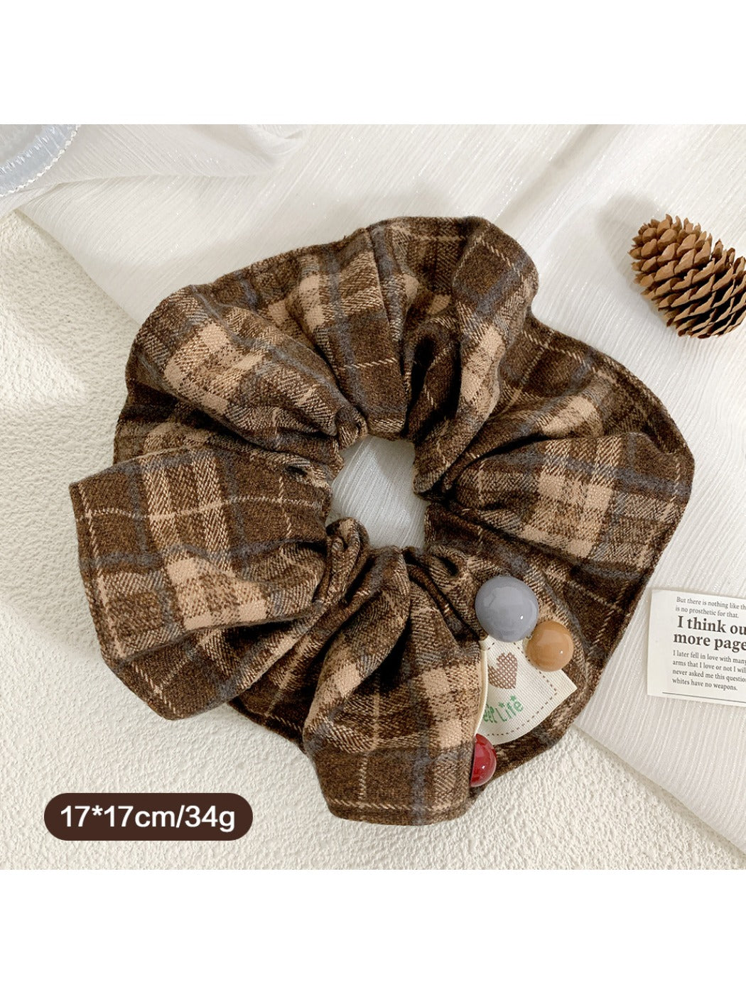 Gifty - British Style Square Scarf Hair Tie