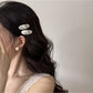 Beau - Oval Alloy Starfish Detail Side Hair Clip