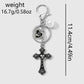 Keypus - Y2K Style Retro Cross Keychain