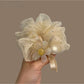 Gifty - Polka Dot Floral Decorative Scrunchie