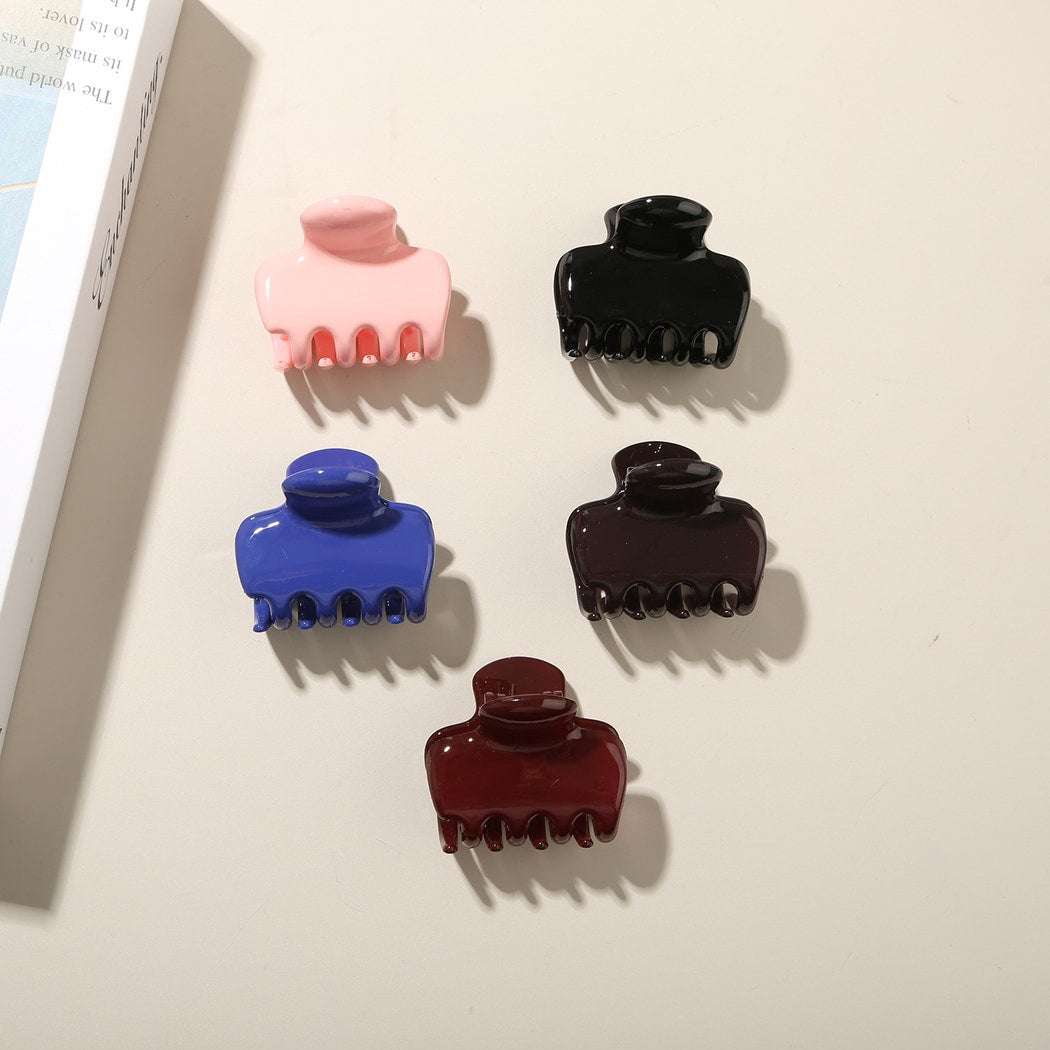 Beau - Retro Glossy Hair Claw Clip