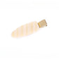 Beau vintage textured hair clip styled in casual hairstyle outdoors