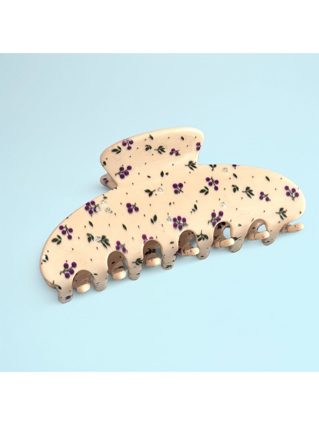 Beau - Delicate Floral Hair Claw Clip