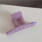 Beau - Curved Open Center Design Detail Claw Clip
