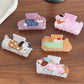 Beau - Cute Cartoon Puppy Hair Claw Large