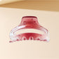 Beau - Gradient Half Moon Plastic Hair Claw Clip