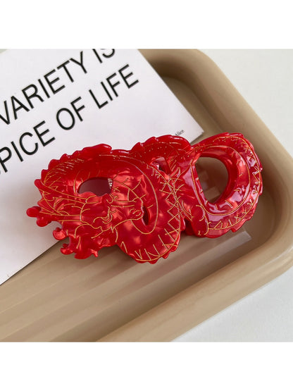 Beau - Dragon Shaped Hair Clips