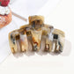 Beau - Geometric Marbled PS Alloy Hair Claw Clip