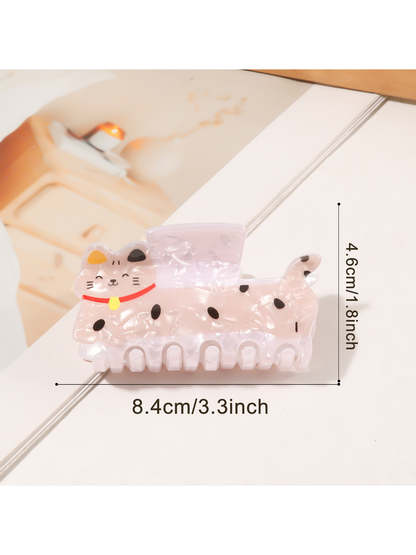 Beau - Cartoon Animal Glitter Finish Claw Clip