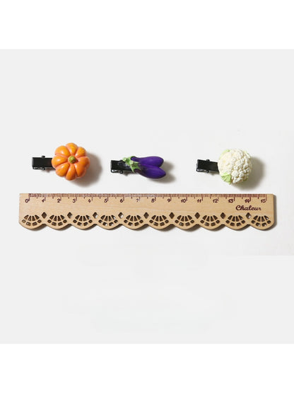 Beau - Mini Faux Vegetable Hair Clip