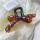 Beau - Colorful Bow Shaped Hair Claw Clip