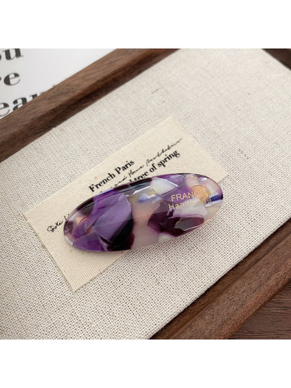 Beau - Vintage Style Oval Hair Clip