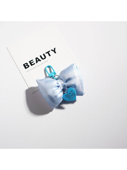 Keypus - Delicate Solid Color Bow Keychain