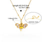 Earedge - Bee Motif Drop Earrings