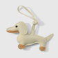 Keypus - Color Block Cute Dachshund Shape Keychain