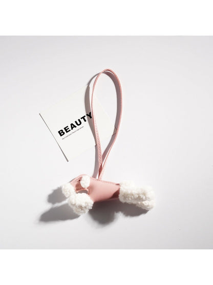Keypus - Solid Color Puppy Keychain