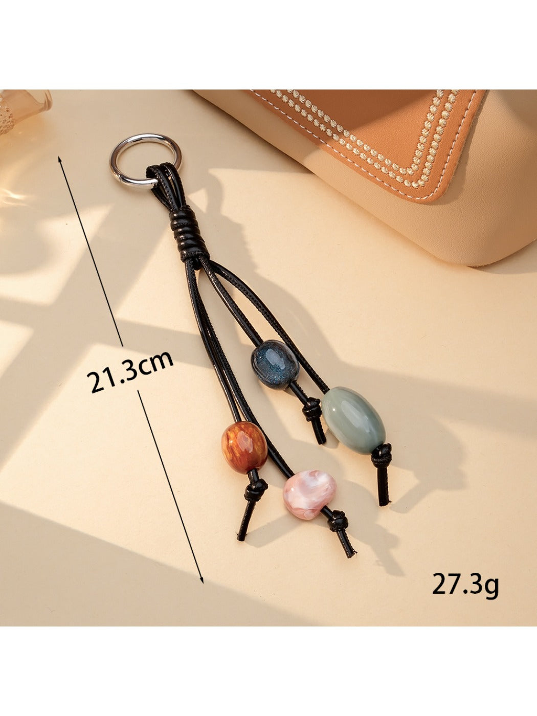 Keypus - Vintage Beaded Charm Keychain