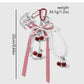Keypus - Y2K Sweet Bow Cherry Bag Charm Keychain