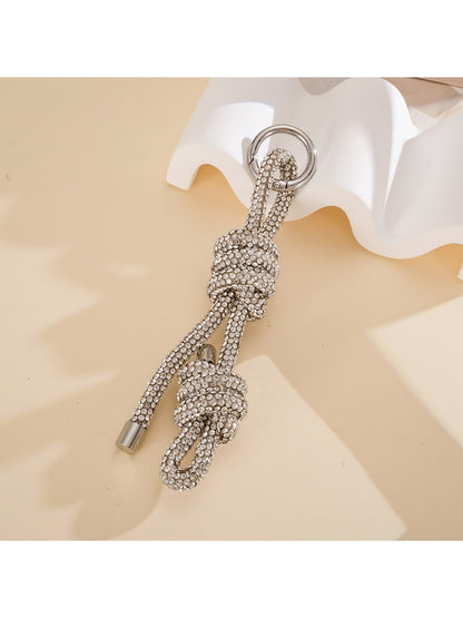 Keypus - Geometric Double Knot Bag Charm Keychain