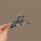 Beau - Geometric Round Bead PC Claw Clip
