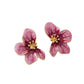Earedge - Sweet Floral Petal Design Stud Earrings