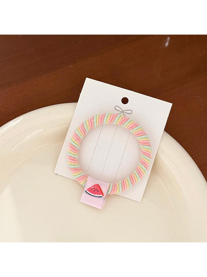Gifty - Colorful Fruit Pattern Hair Ties for Women