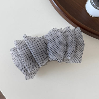 Beau - Leopard Print Organza Banana Clip
