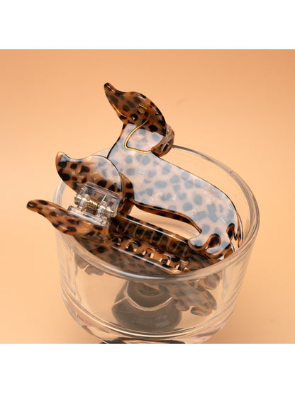 Beau - Acetate Dachshund Hair Clip