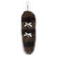 Keypus - Lace Bow Plush Tail Hanging Keychain