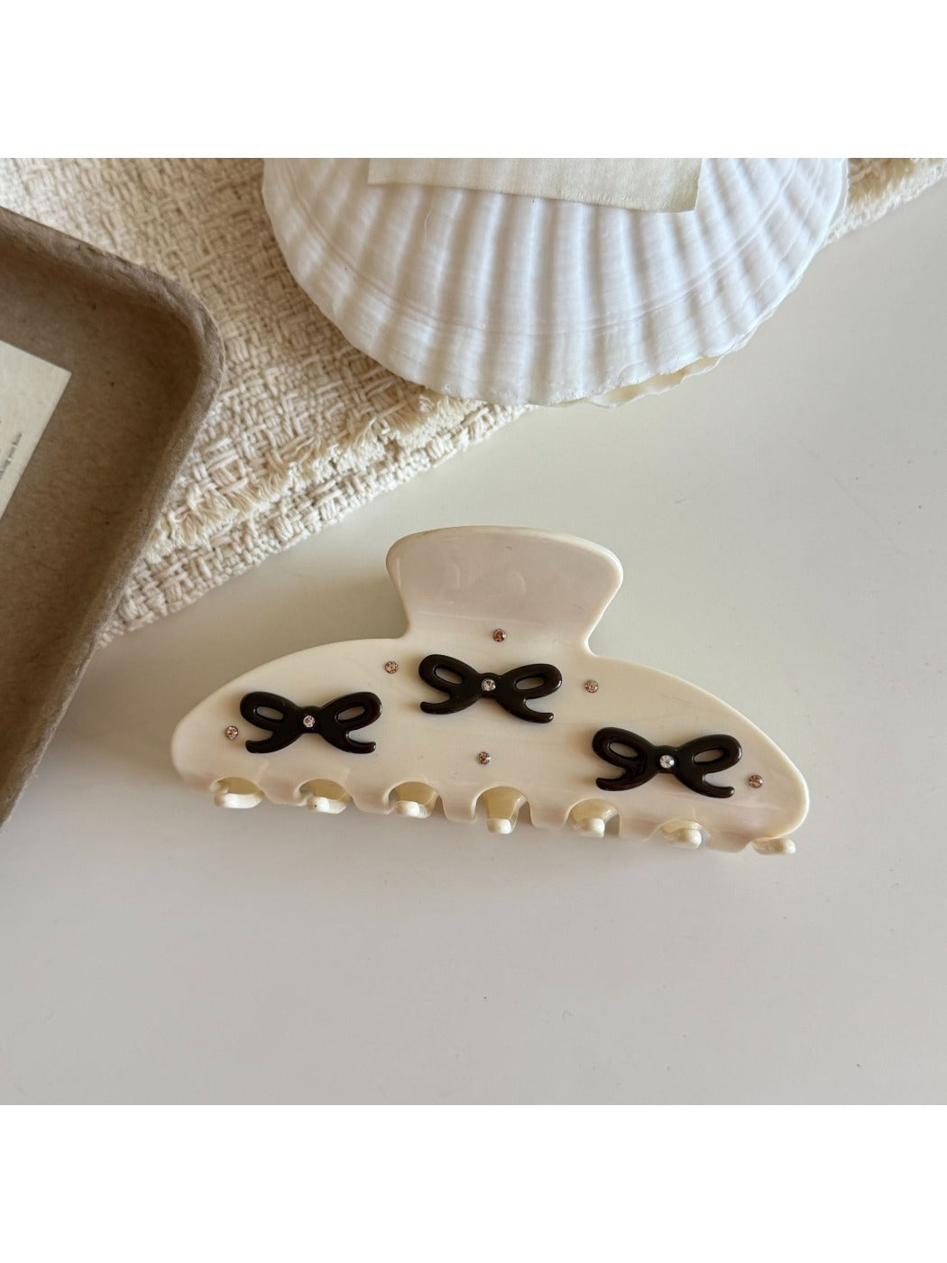 Beau - Pattern Print Hair Clip