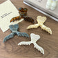Beau - Retro Fishtail Silhouette Hair Claw Clip